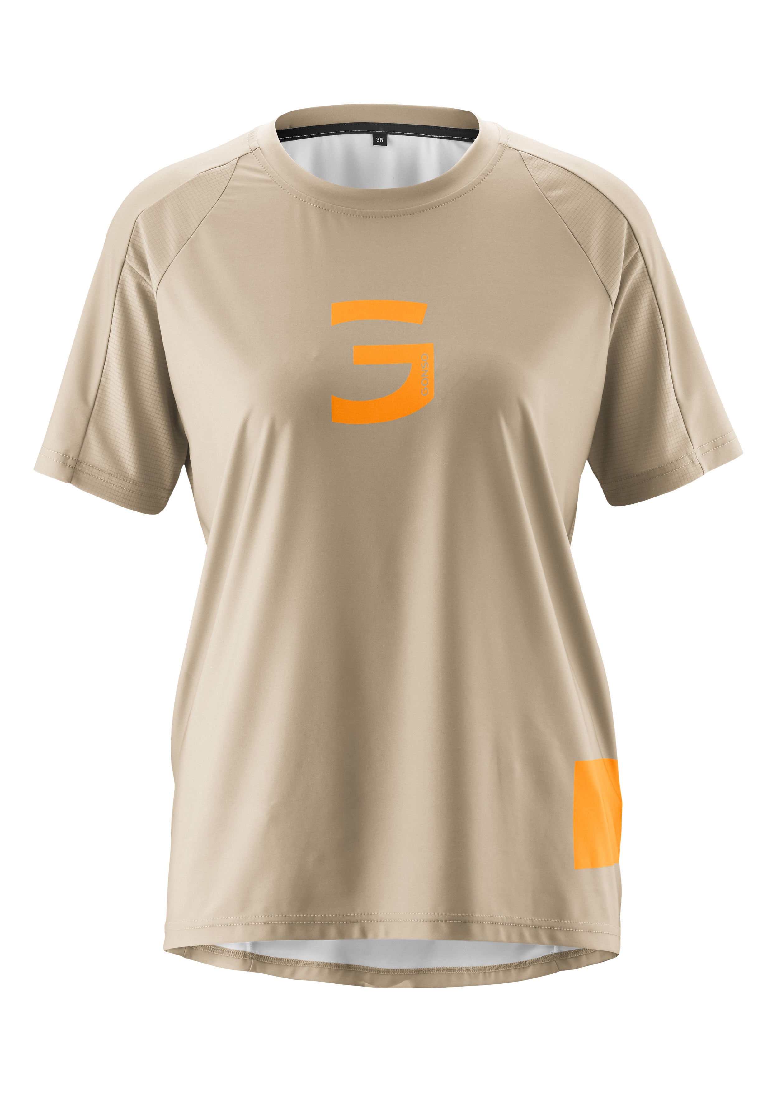 Gonso Trail Jersey Dames jonesboro cream