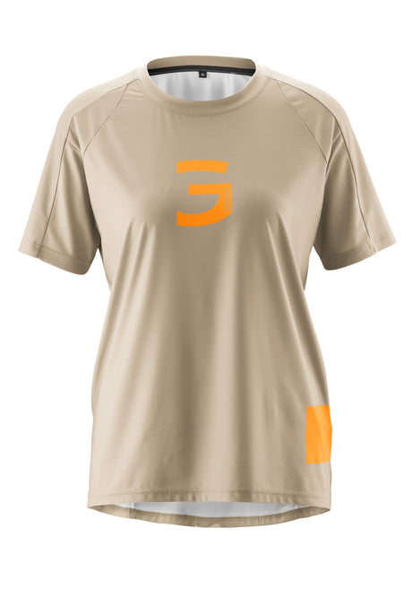 Gonso Trail Jersey Dames jonesboro cream