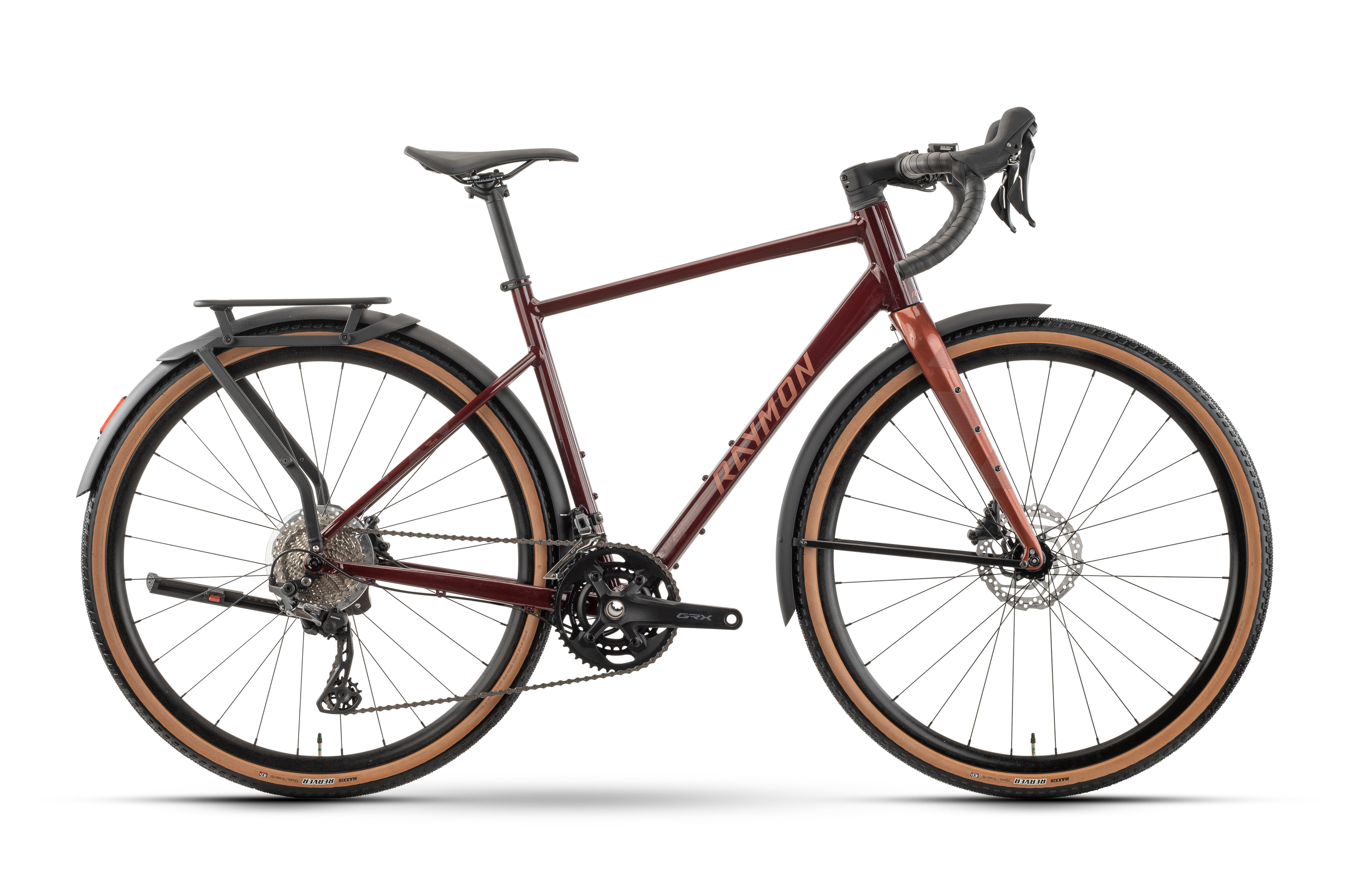 Raymon Territ Pro Street kastanjebruin/steenrood