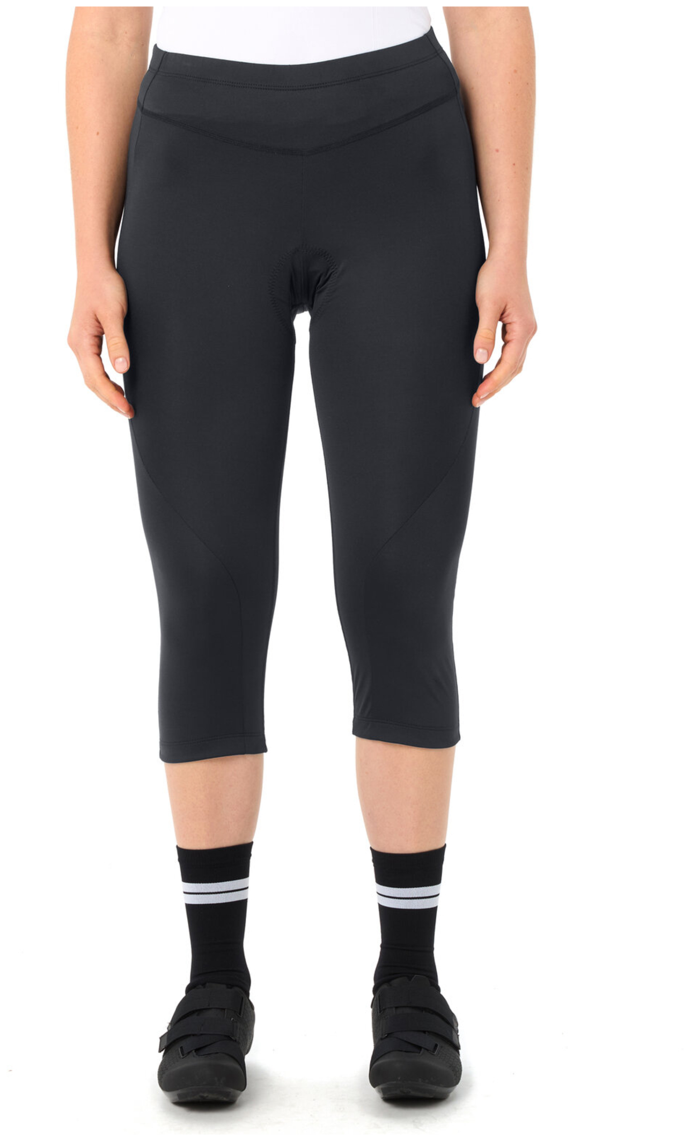 VAUDE Dames Matera 3/4 Tights zwart