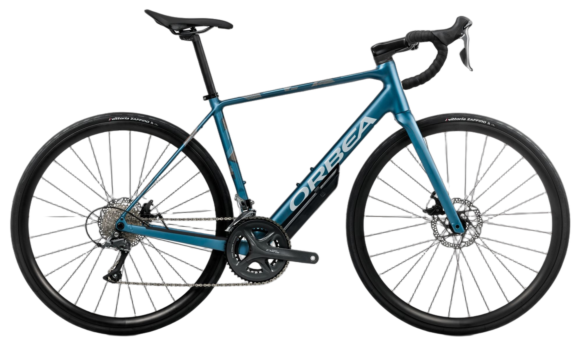 Orbea AVANT H60 Leisteblauw Mat - Halo Zilver Glans (2025)