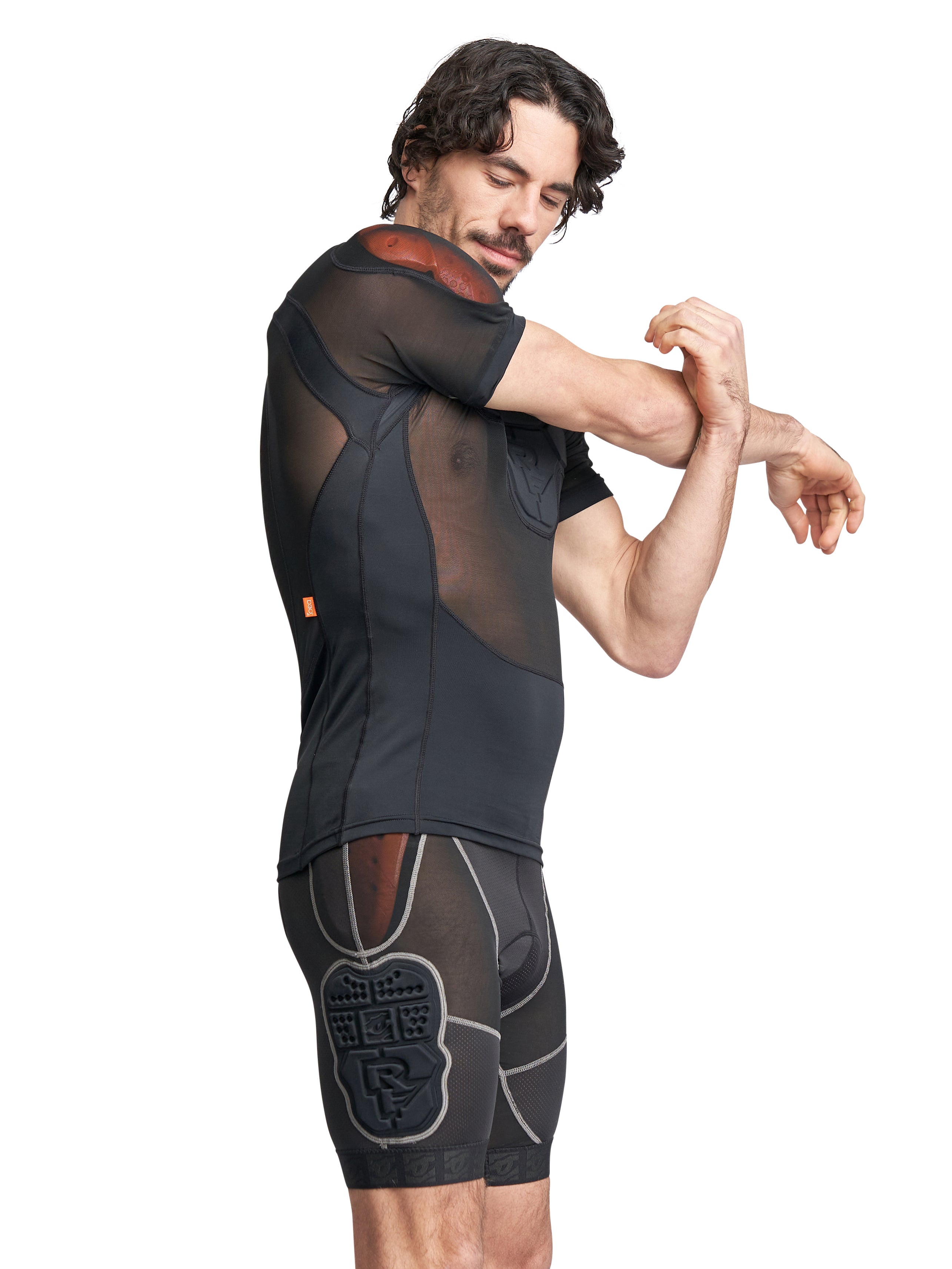 Race Face Flank Core Protector Shirt Stealth D3O Heren