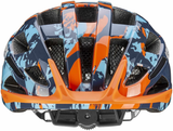 uvex Air Wing 2 kinderhelm Papaya-Bubble Blue