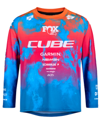 Cube MTB Jersey ROOKIE X Actionteam lange mouw black´n´blue