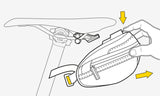 Topeak Wedge Pack 2 zadeltas