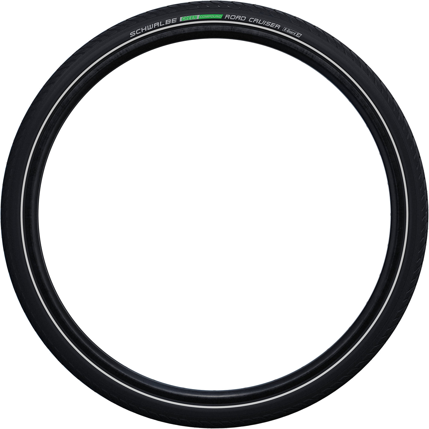 Schwalbe Road Cruiser draadband 28x1.40" K-Guard Active Reflex zwart