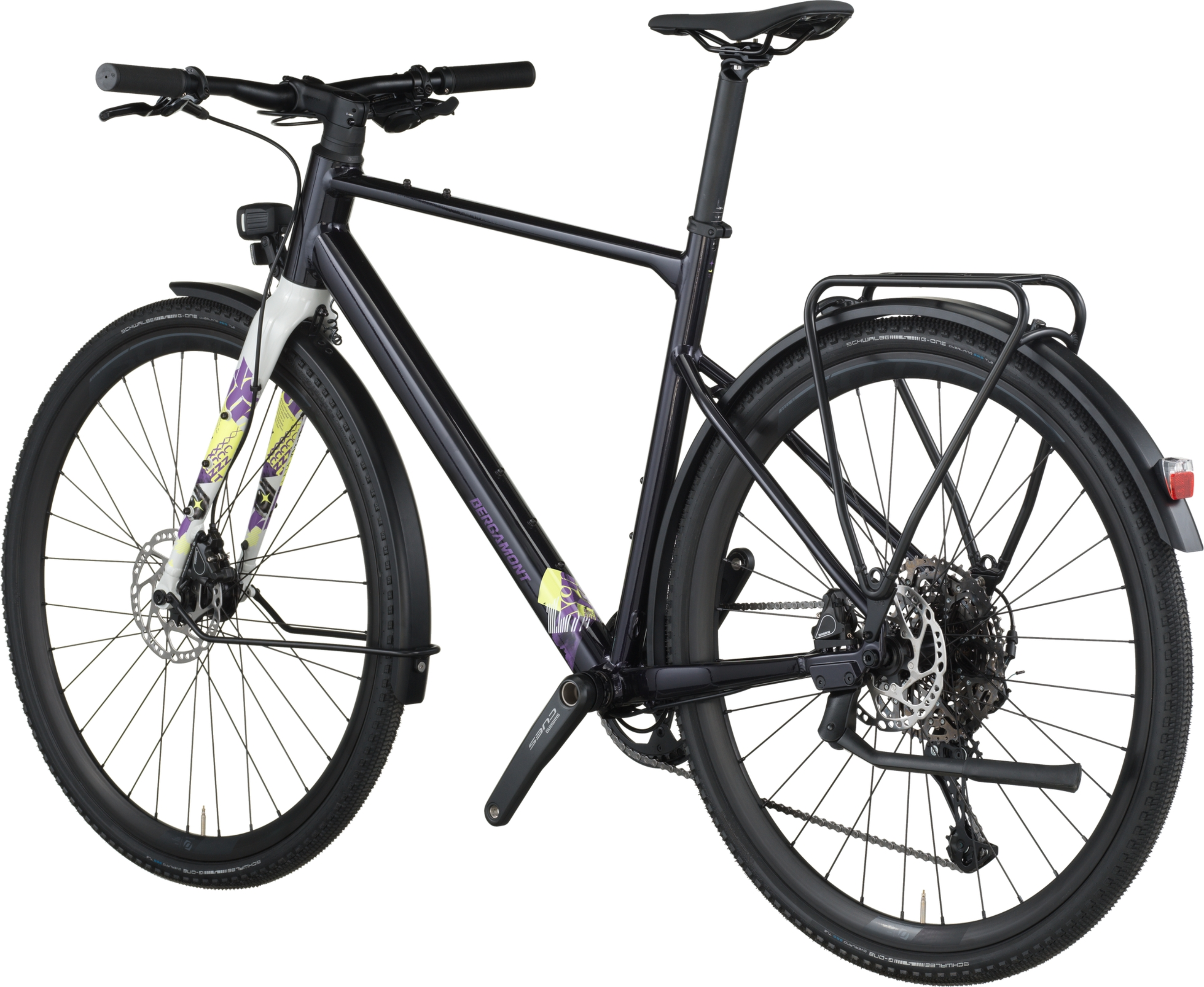Bergamont Grandurance FB 10 EQ zwart/paars