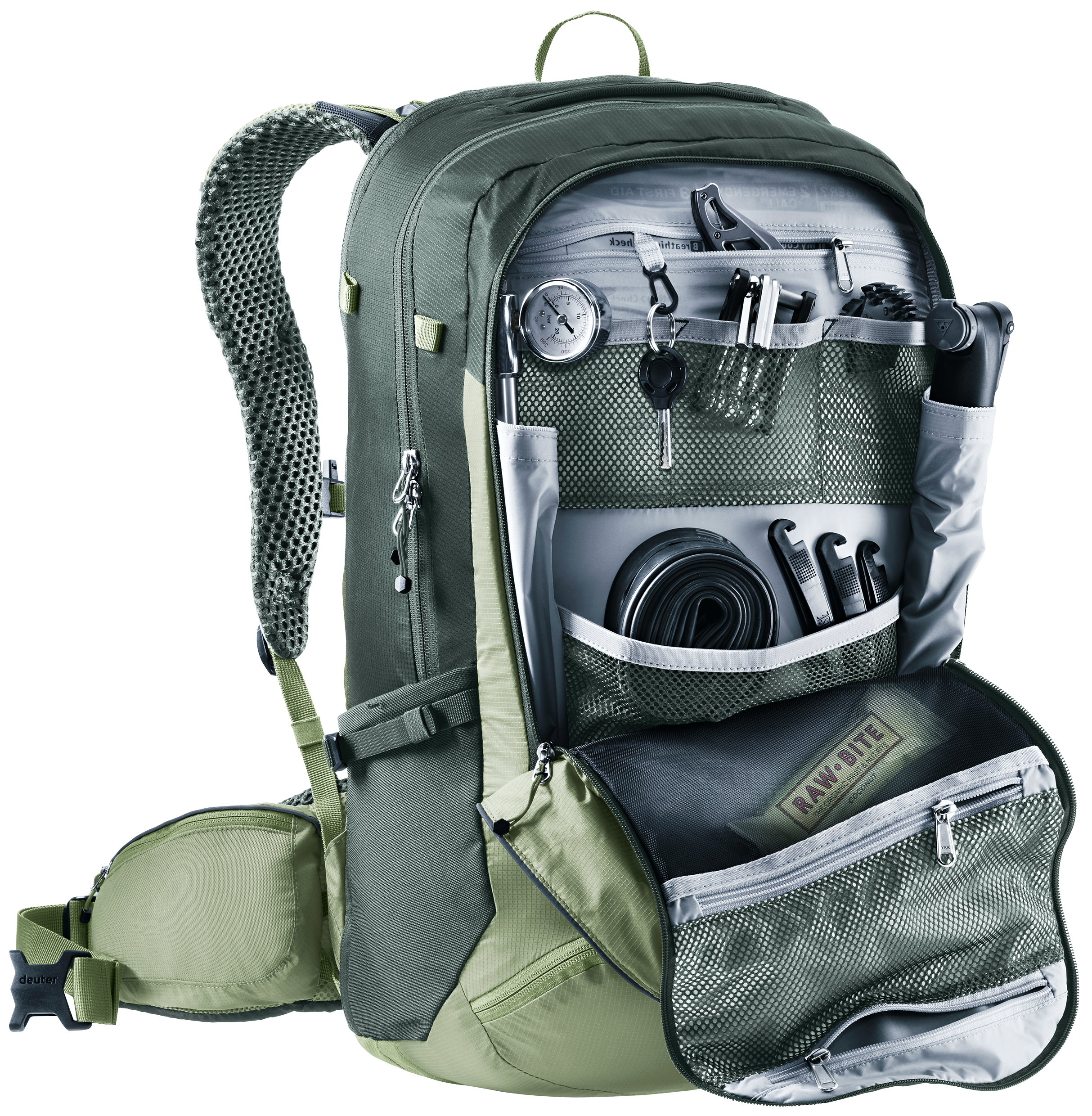 deuter Trans Alpine Pro 28 fietsrugzak grove-ivy