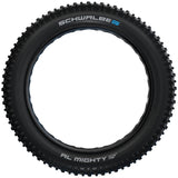 SCHWALBE Al Mighty vouwband 26x4.80" Evolution Super Ground TLE zwart