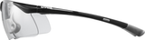 uvex Sportstyle 223 fietsbril Zwart Grijs / Helder