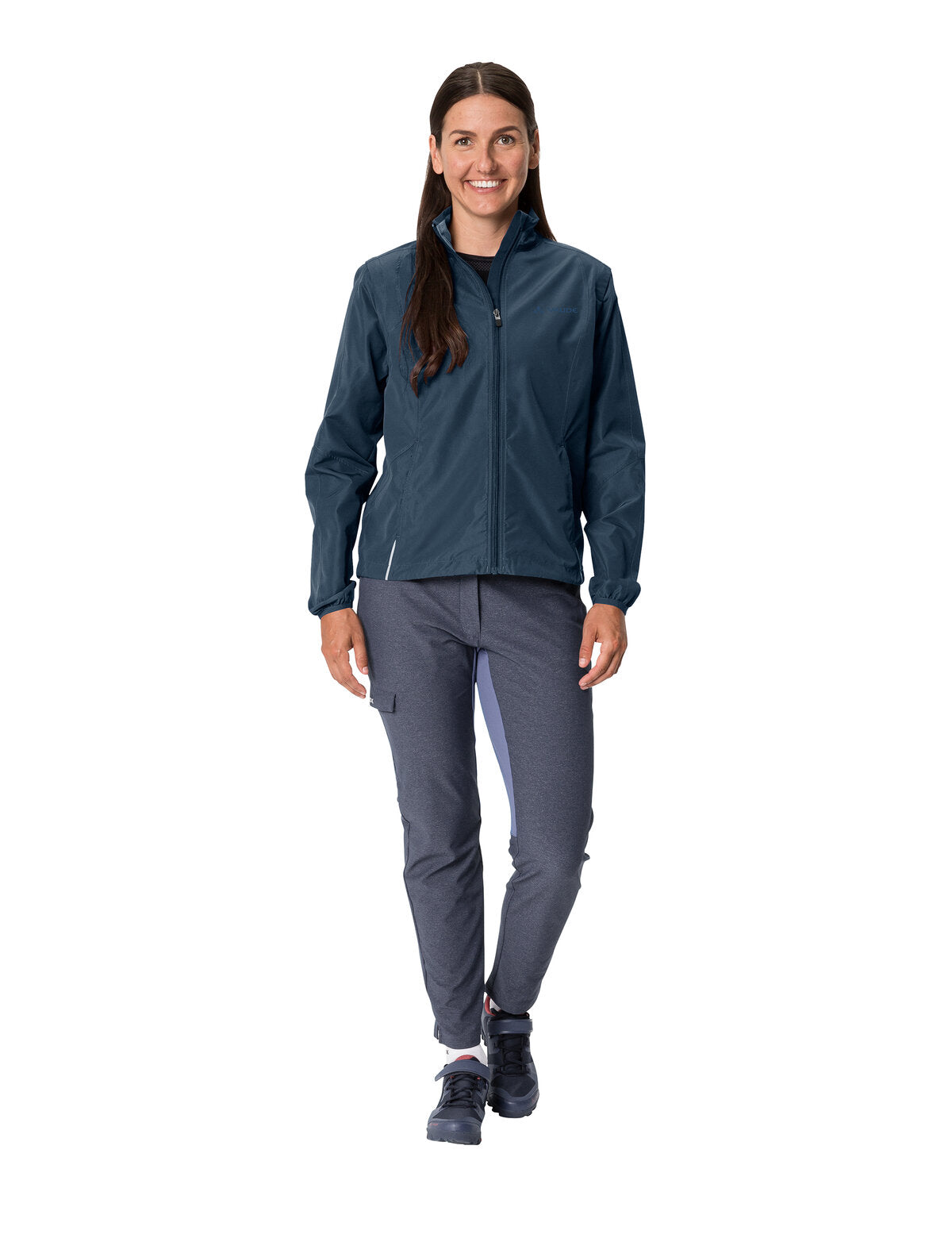 VAUDE Dundee Classic Zip Off Jacket Dames blauw