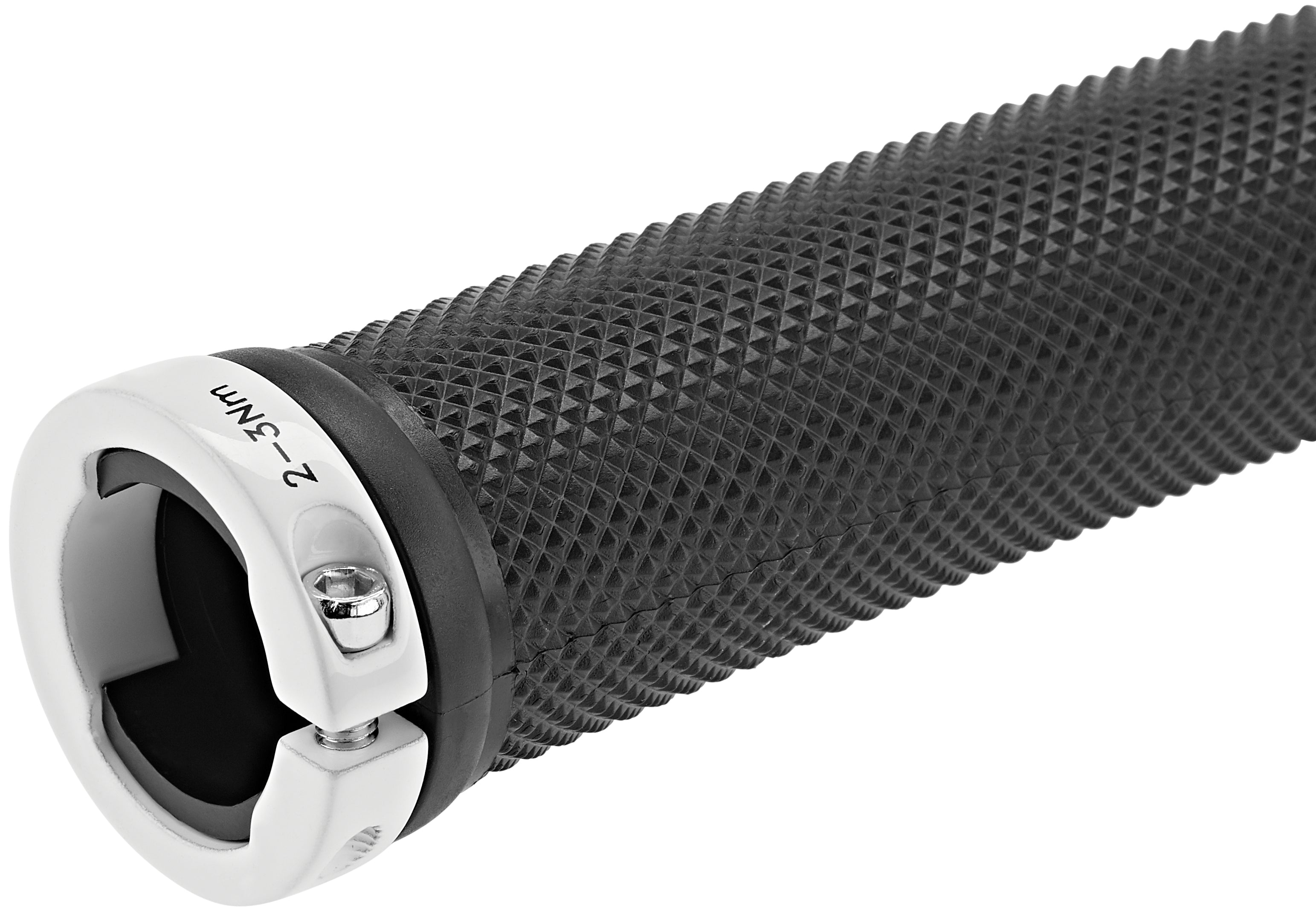 Reverse lock-on handvatten zwart/wit