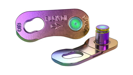 SRAM PowerLock Flattop kettingschakel 12-speed (4 stuks) D1 rainbow