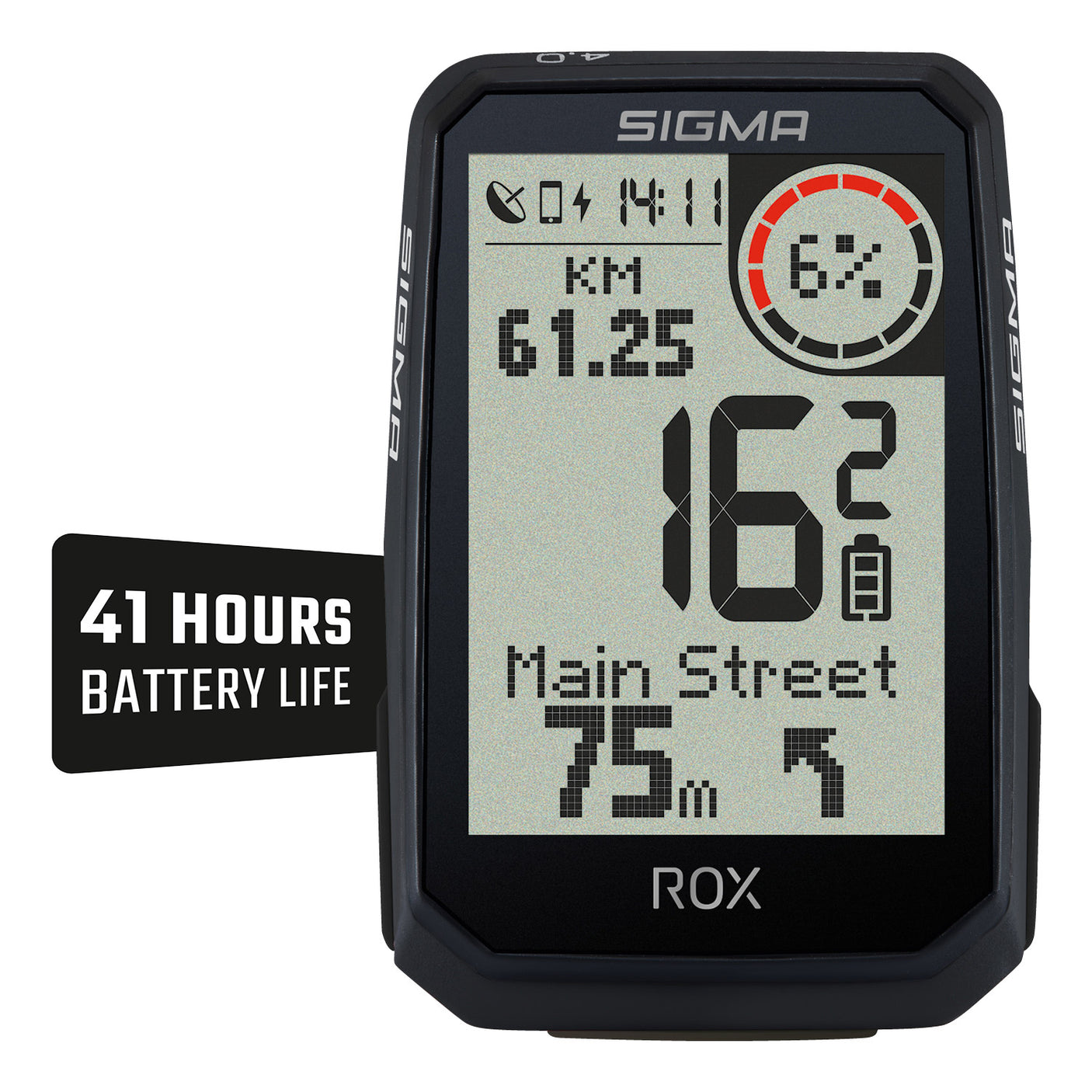 Sigma ROX 4.0 Endurance navigatiecomputer zwart