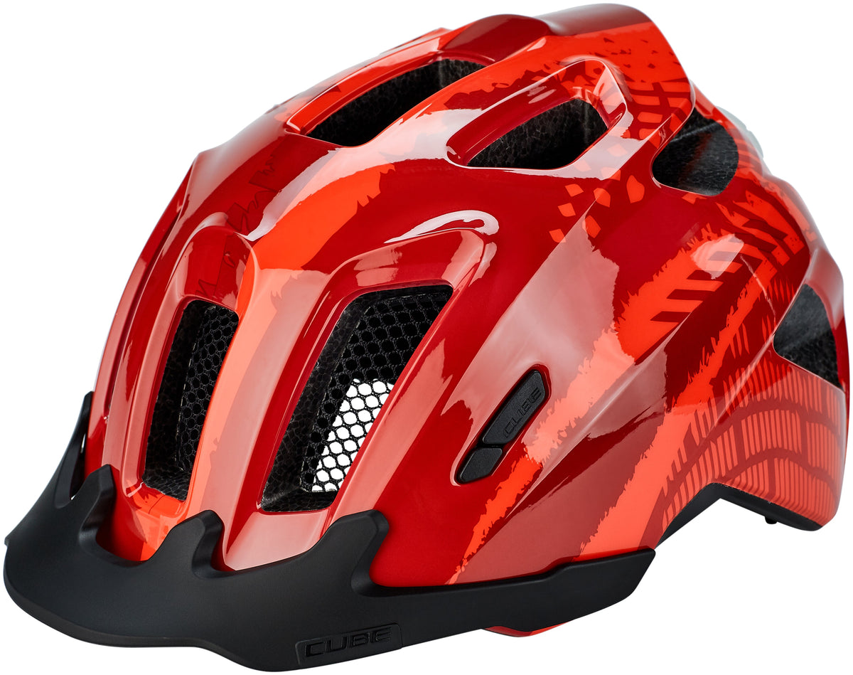 Ant Helm Cube ANT kinderfietshelm | red splash & bikester.nl