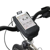 NC-17 Connect Smartphone Tas voor stuurpen, klittenbandsluiting zwart uni
