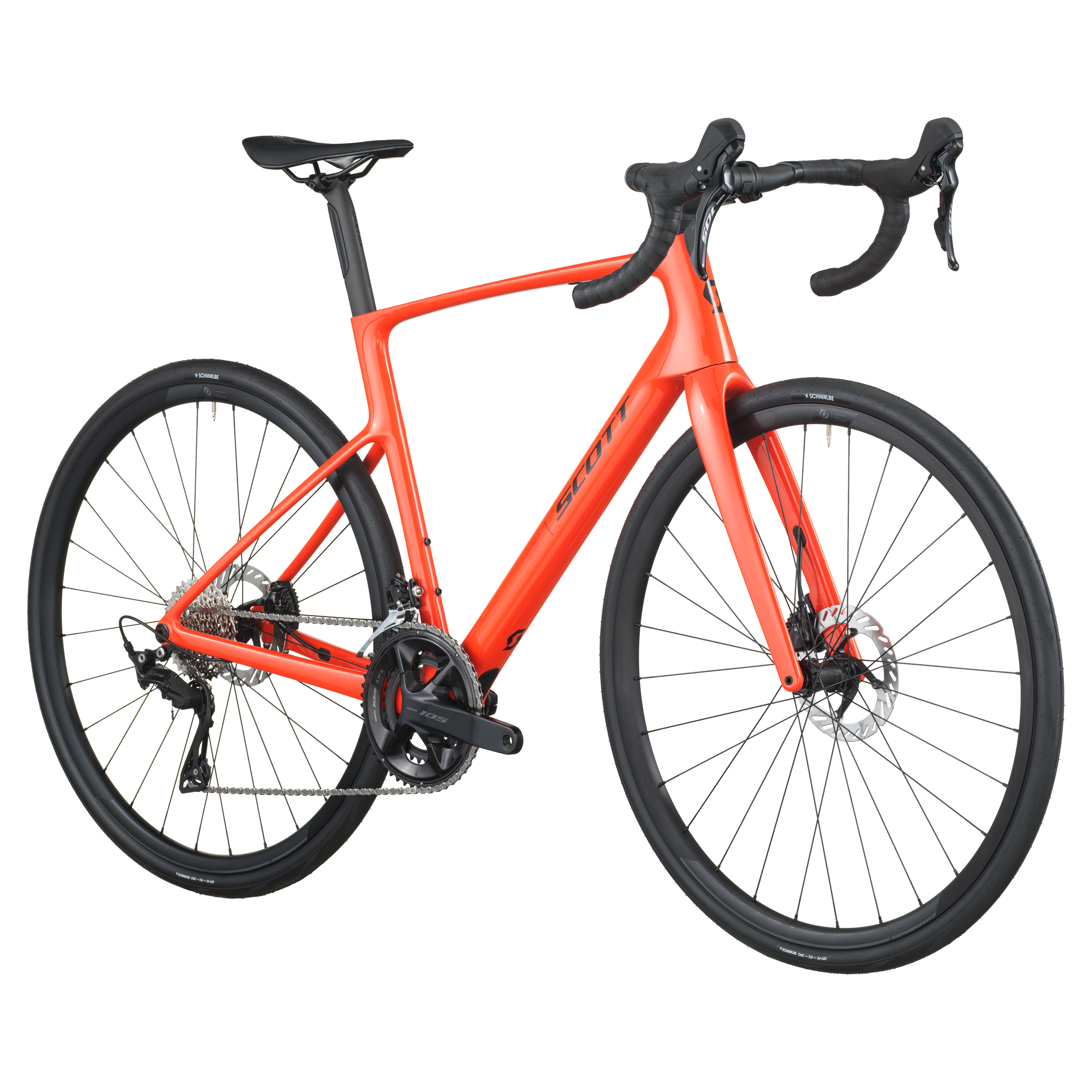 Scott Addict 50 vlammend oranje
