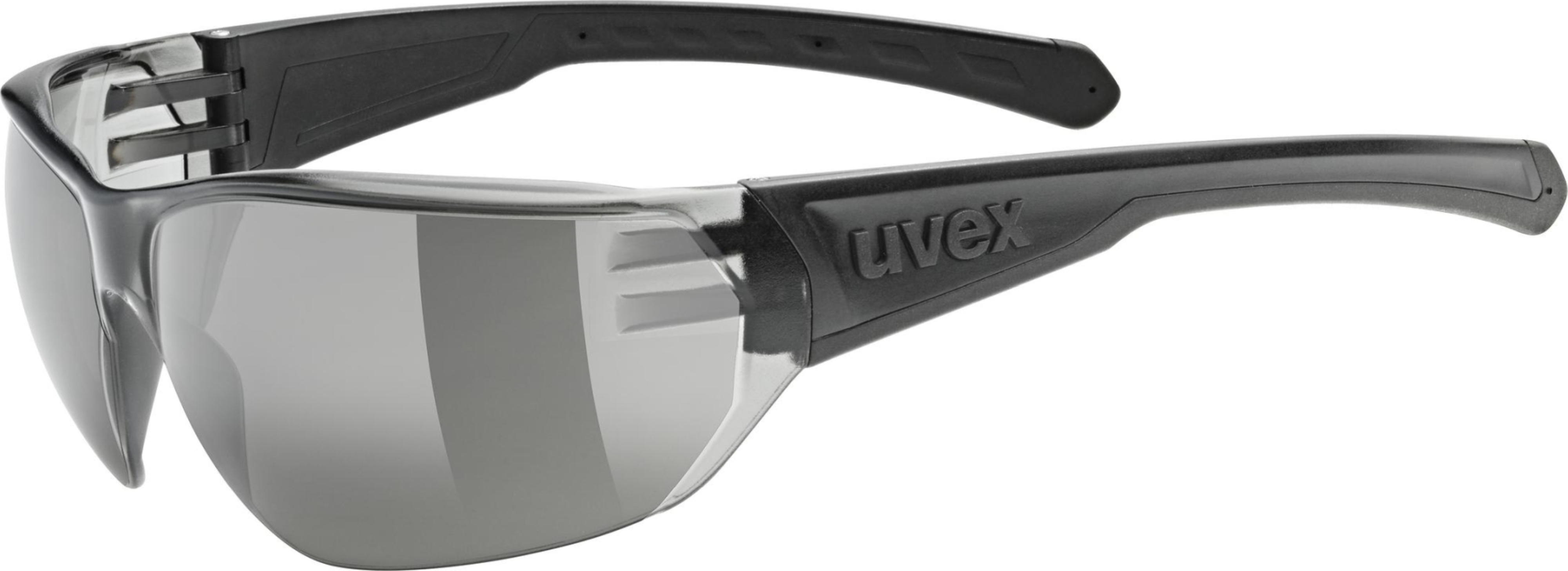 uvex Equate fietsbril Zwart Mat / Smoke
