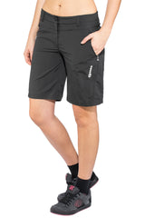 Gonso Civita fietsbroek dames zwart
