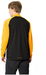 VAUDE Heren Qimsa Halfzip LS Shirt saffraan