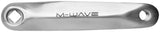 M-Wave crankstel 1-speed 38 tanden alu/staal zilver
