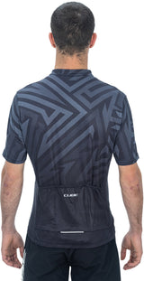 CUBE ATX Trui Full Zip CMPT korte mouw black´n´grey