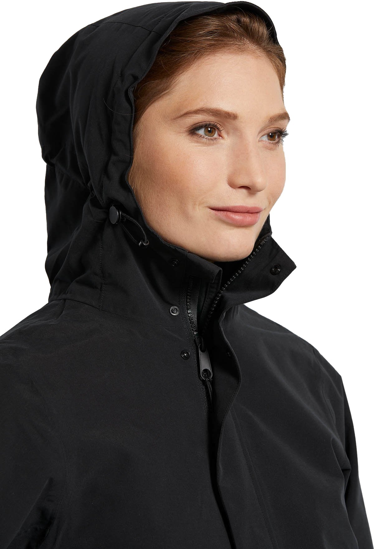 Basil Mosse regenparka dames zwart