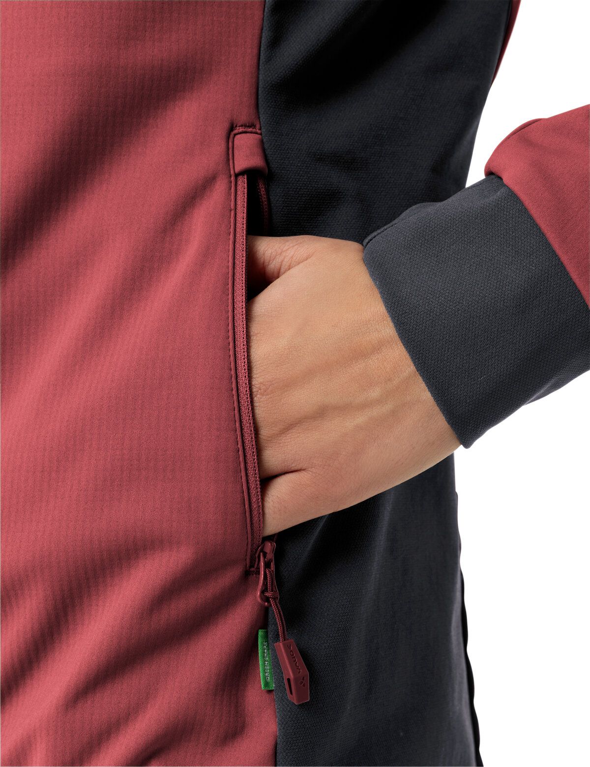 VAUDE Moab Pro Softshell Jas Dames baksteen