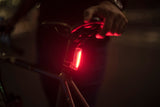 Knog Plus fietslamp StVZO rode LED translucent