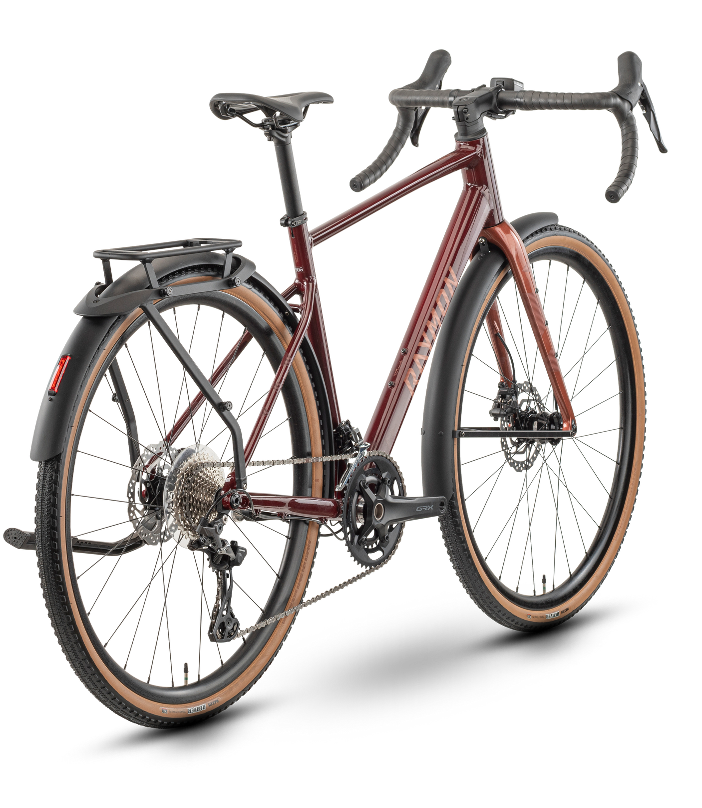 Raymon Territ Pro Street kastanjebruin/steenrood