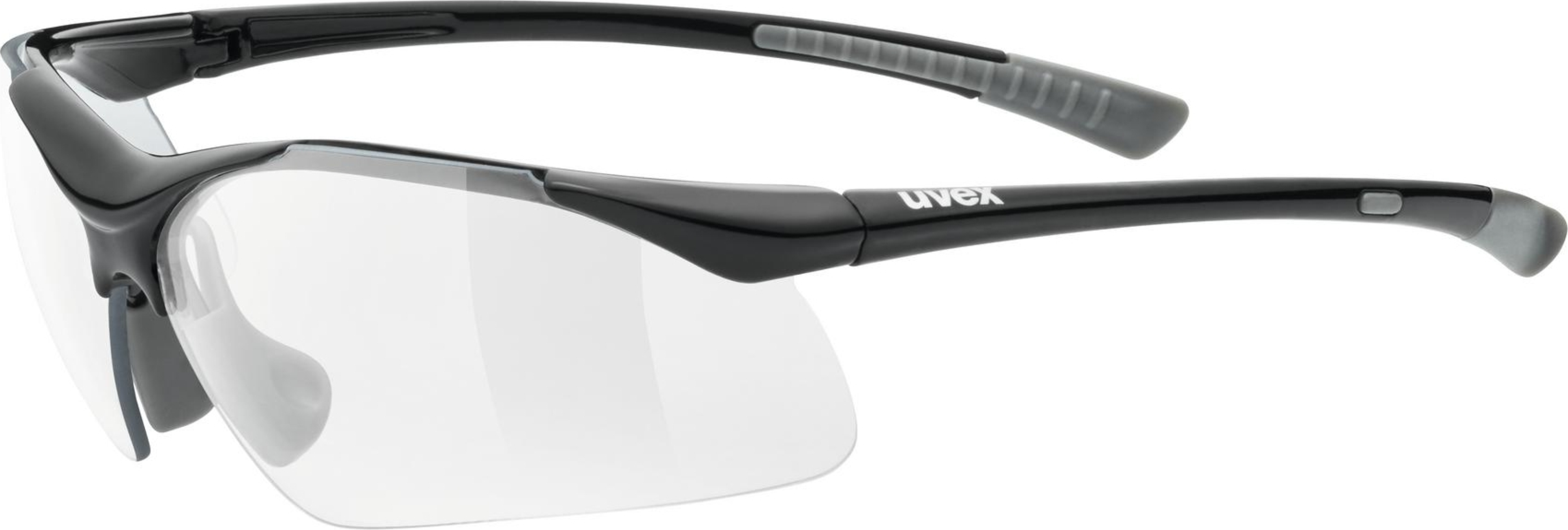 uvex Sportstyle 223 fietsbril Zwart Grijs / Helder