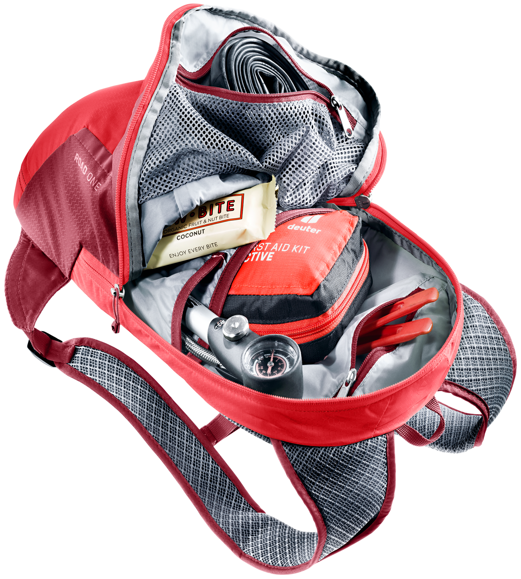 deuter Road One fietsrugzak cherry-masala