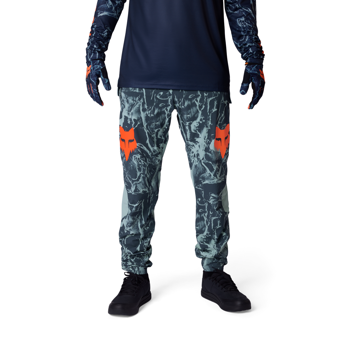 Fox Ranger Broek Afbeelding Print Arctic Blue