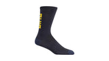 Giro Merino Seasonal Wool sokken dark shark/spectra yellow