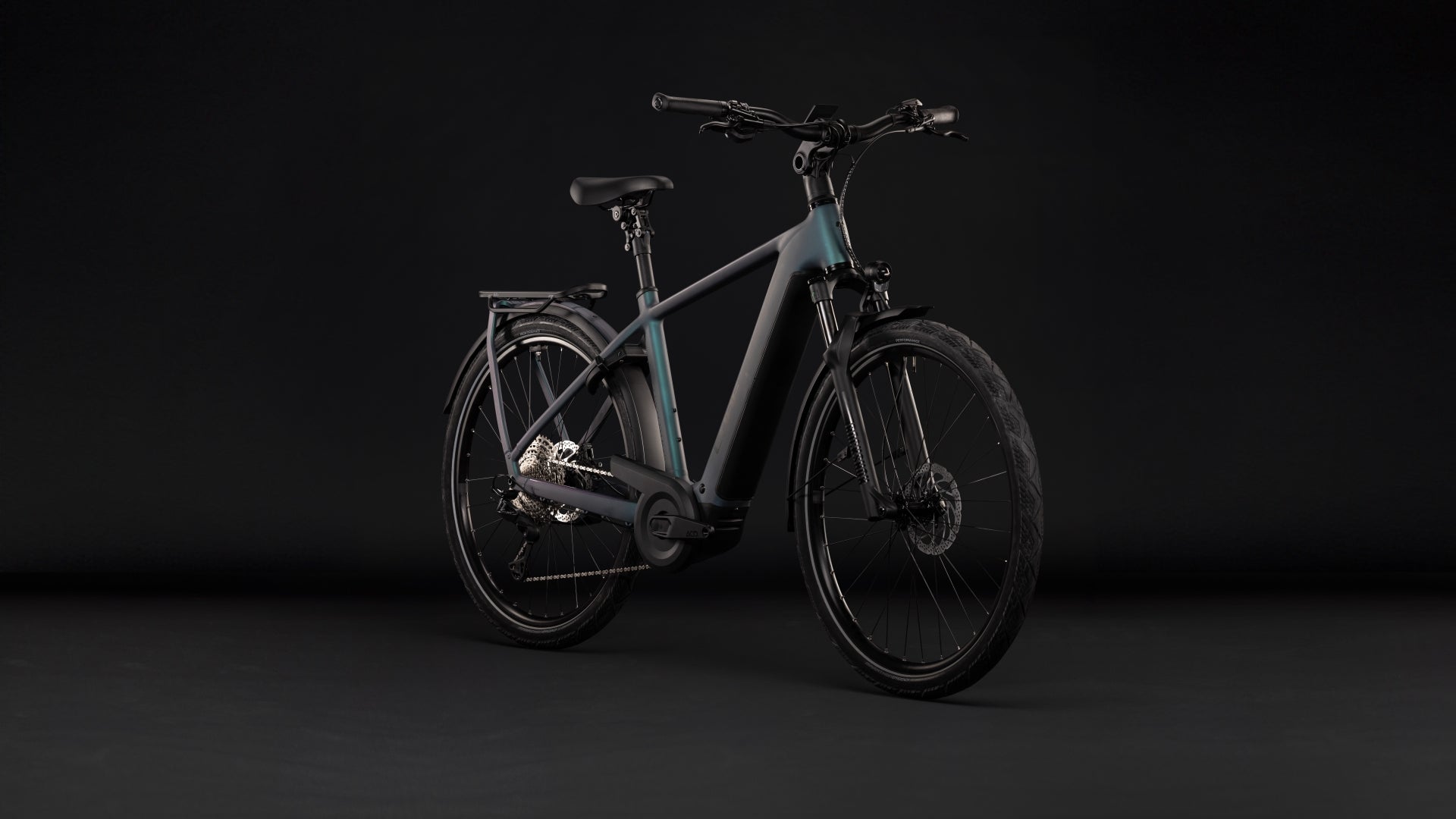 Cube Kathmandu Hybrid Pro 800 Diamant smaragdgroen´n´black (2027)
