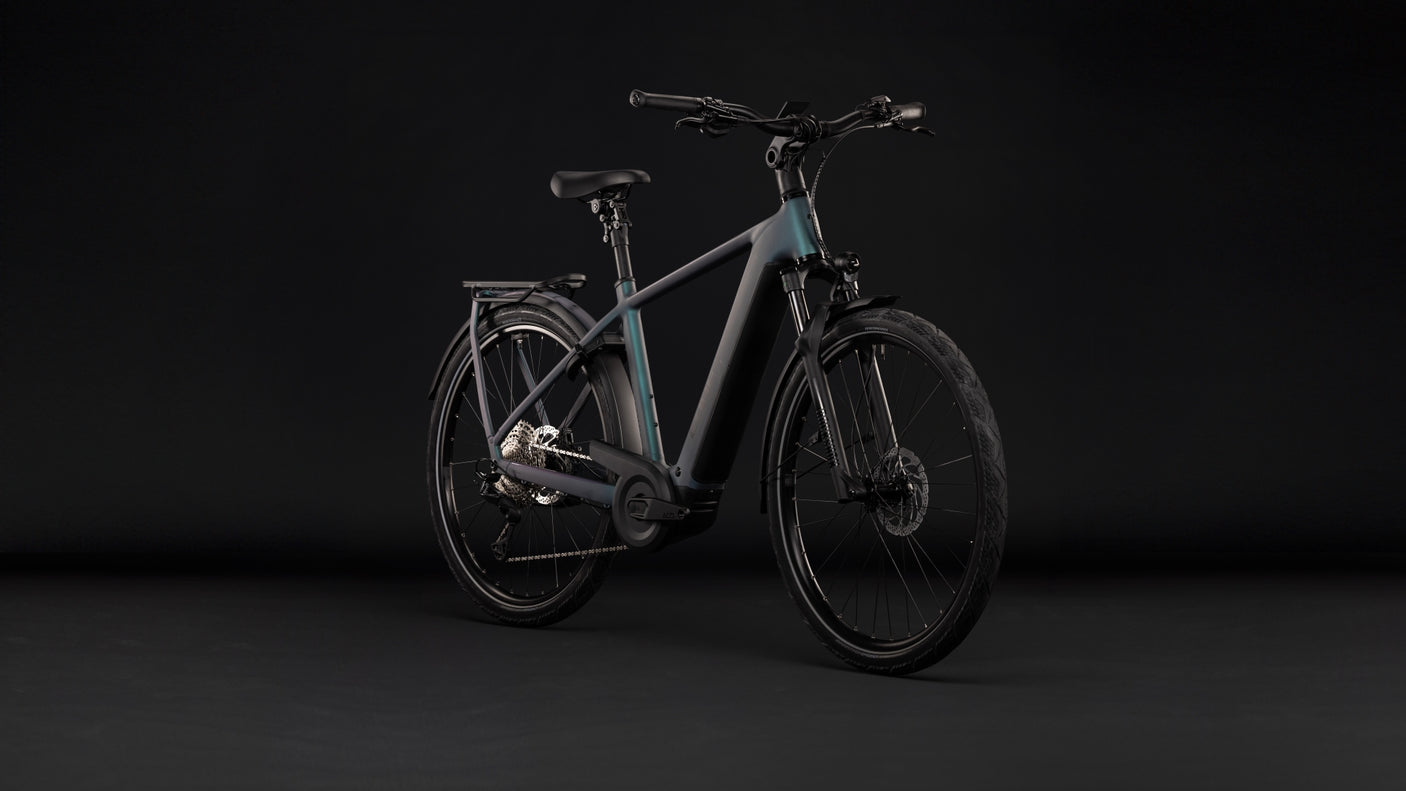 Cube Kathmandu Hybrid Pro 800 Diamant smaragdgroen´n´black (2027)