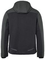 VAUDE Heren Qimsa Softshell Jas met Capuchon II graphite