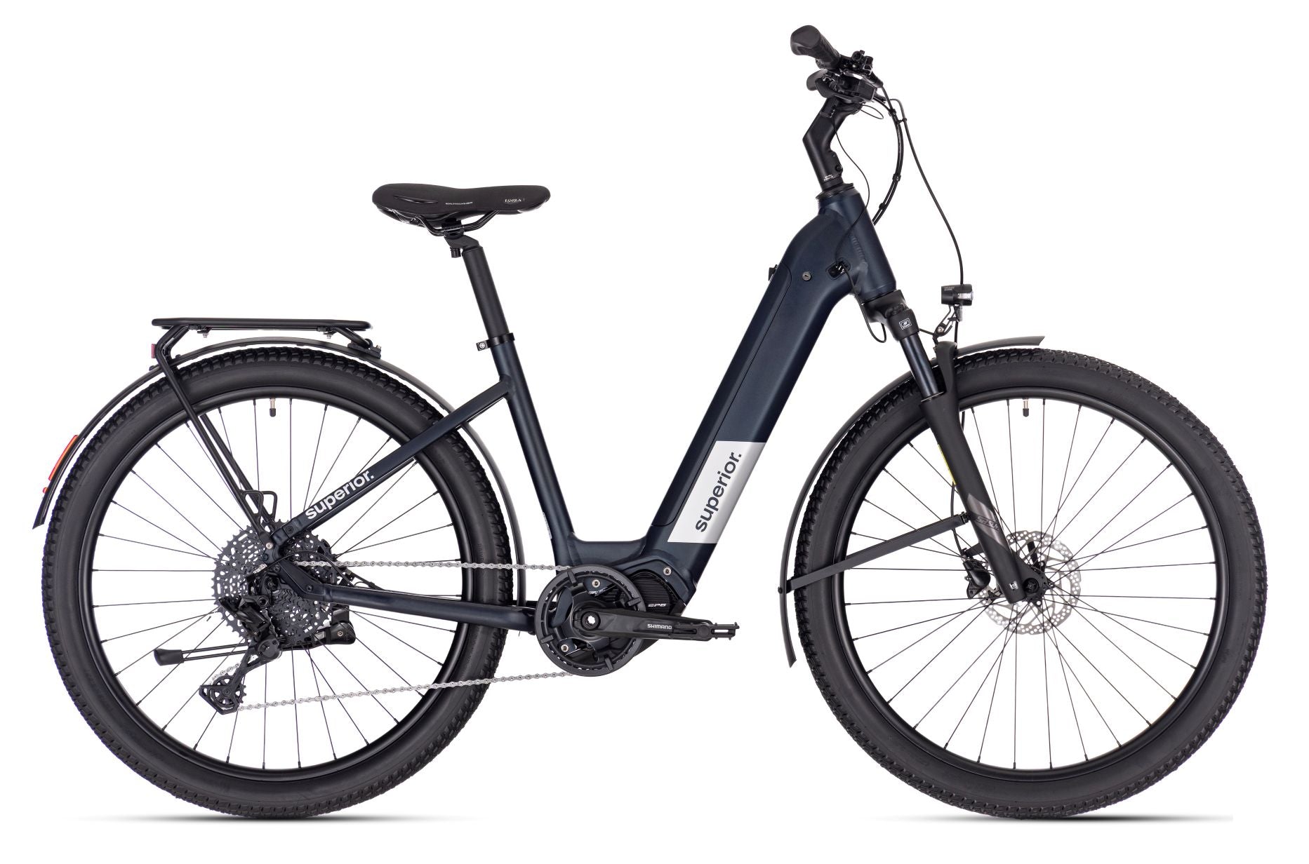 Superior eRX 6.4 LS 630Wh MAT PETROL BLAUW