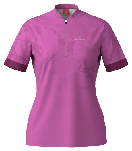 Löffler W Fiets Shirt Hz Illusion Roze