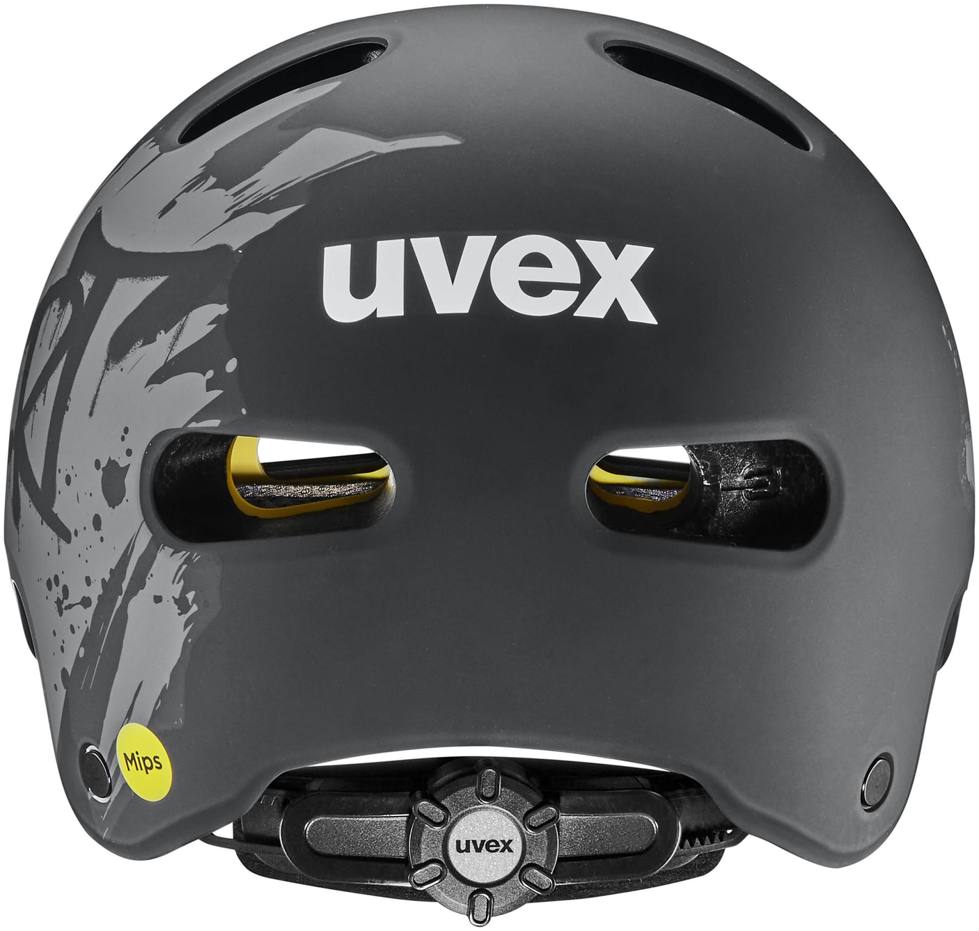 uvex Kid 4 Style Mips Kinderhelm Dirt Zwart Mat