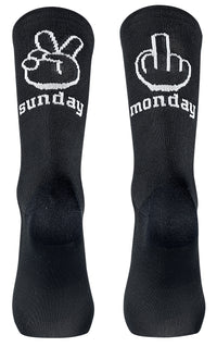 Northwave Sunday Monday Sock | Heren fietssokken | Zwart – aktuelle Variante