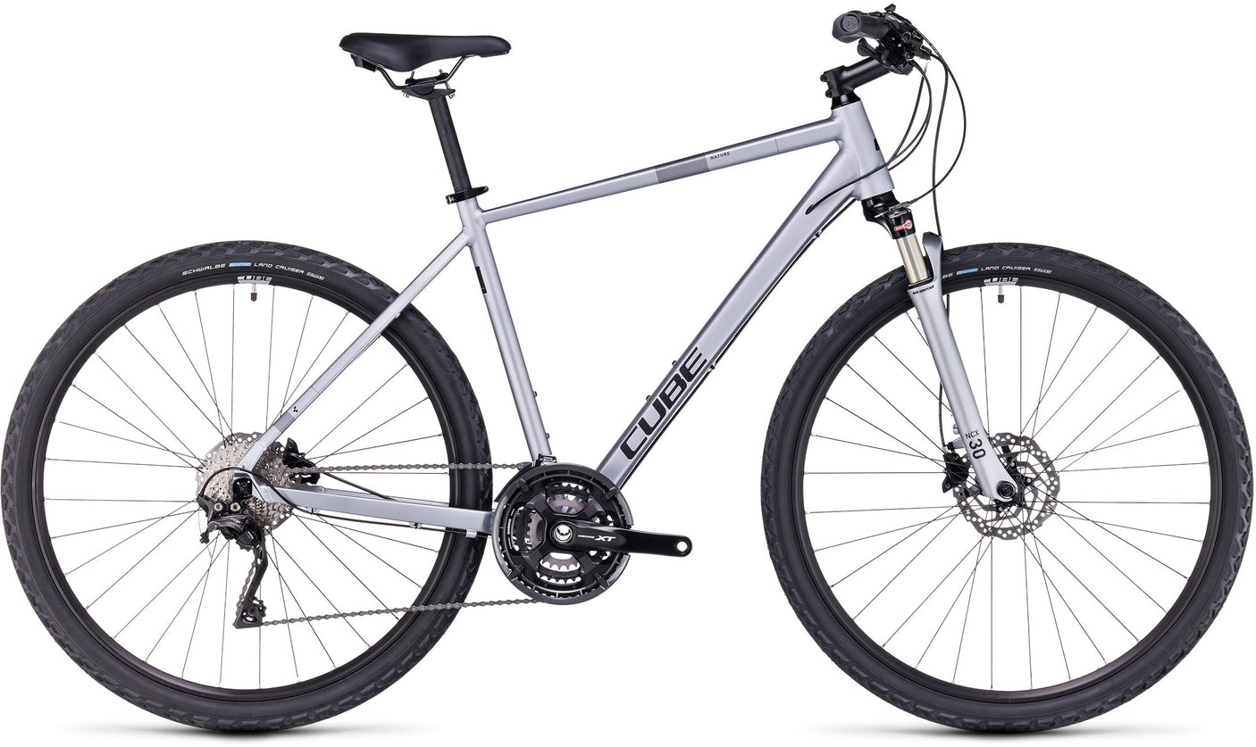Cube Nature EXC Klassiek polarzilver'n'zwart