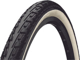 Continental Ride Tour Draadband 28" zwart/wit