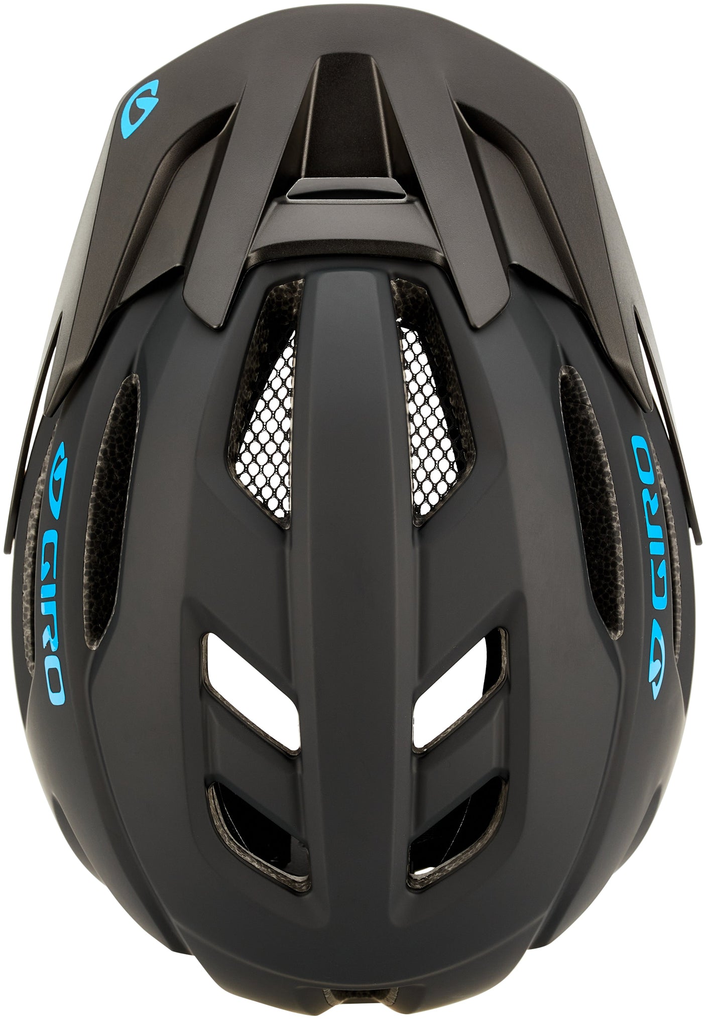Giro Fixture Mips II Y helm mat zwart/blauw