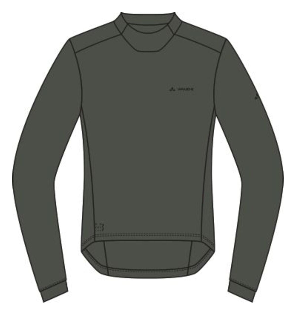 VAUDE All Year Moab Sweater heren kaki