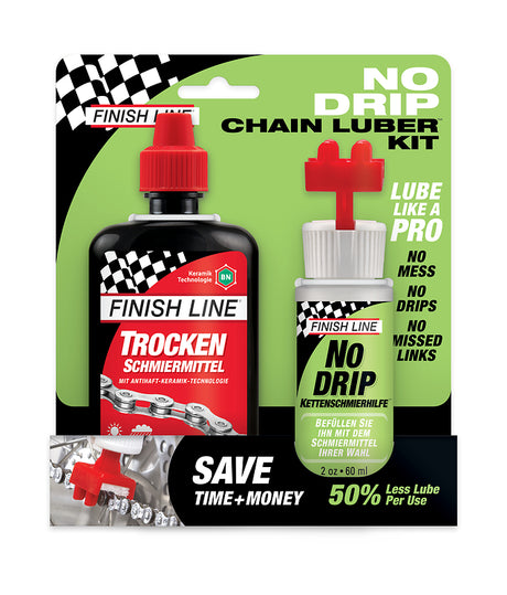 Finish Line NoDripChainLuber Combo 120ml Droog Smeermiddel