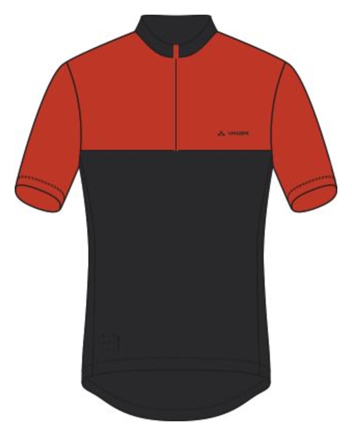 VAUDE Matera HZ jersey heren zwart