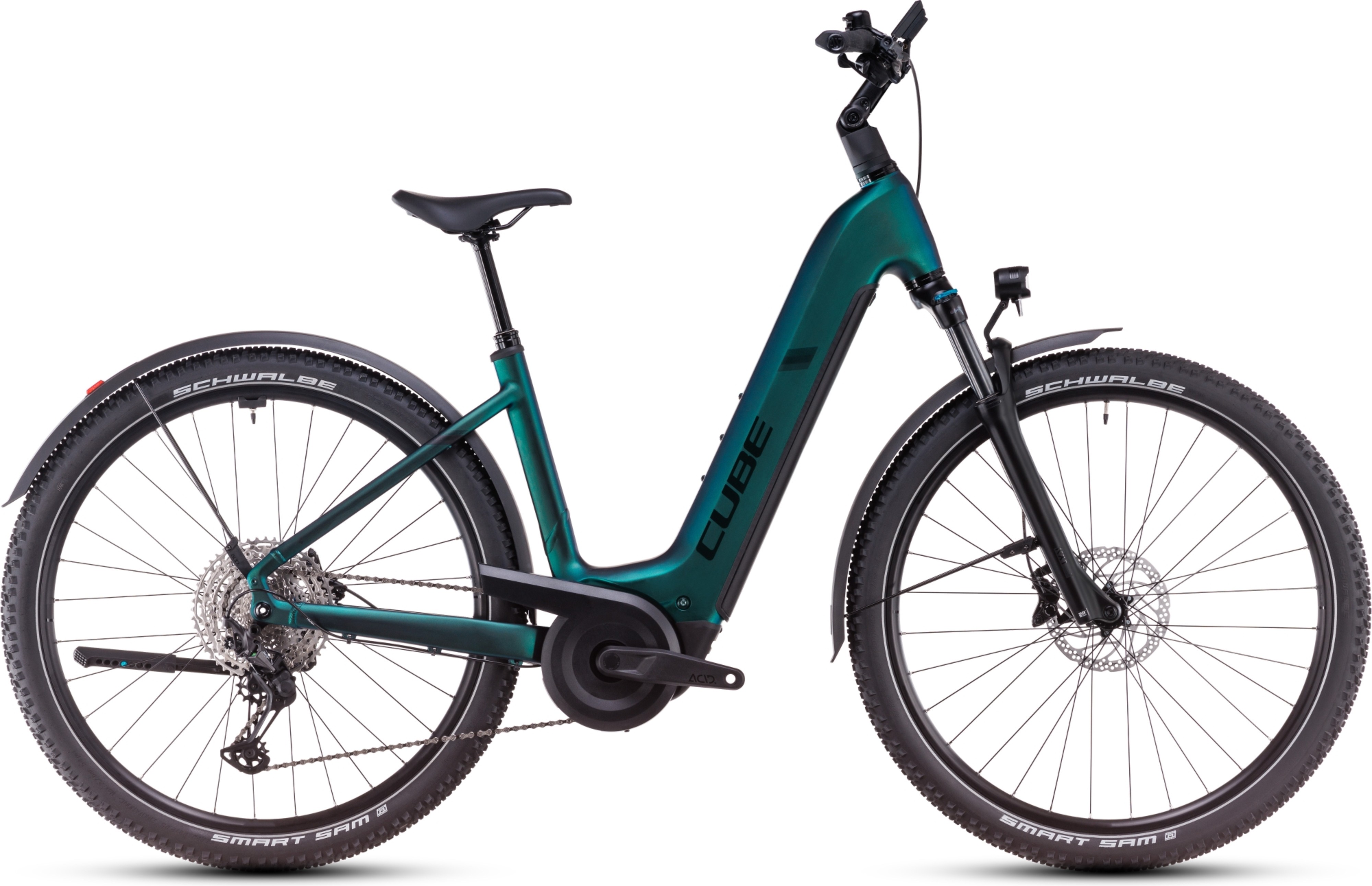 Cube Nuride Hybrid EXC 800 Allroad Wave 800 goblin´n´black