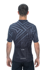 CUBE ATX Trui Full Zip CMPT korte mouw black´n´grey