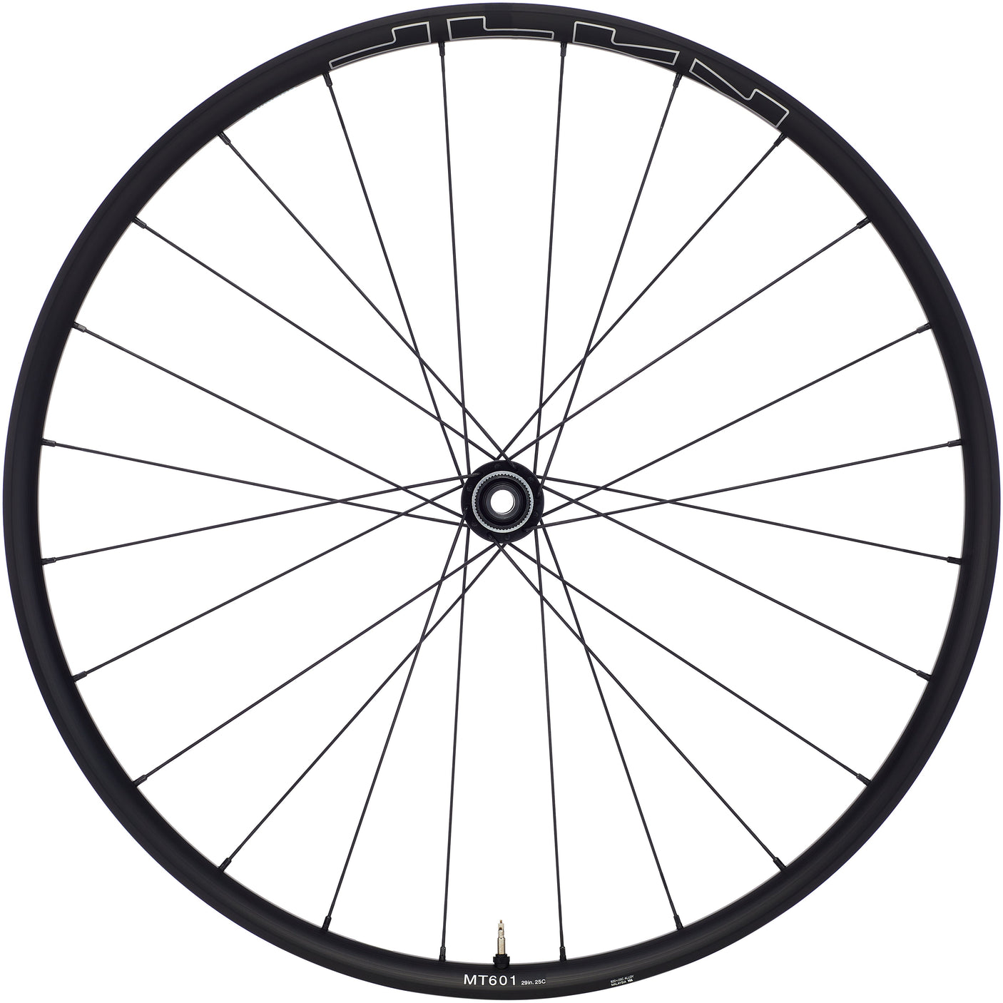 Shimano WH-MT601 voorwiel 29" CL-Disc E-Thru 15mm 100mm zwart